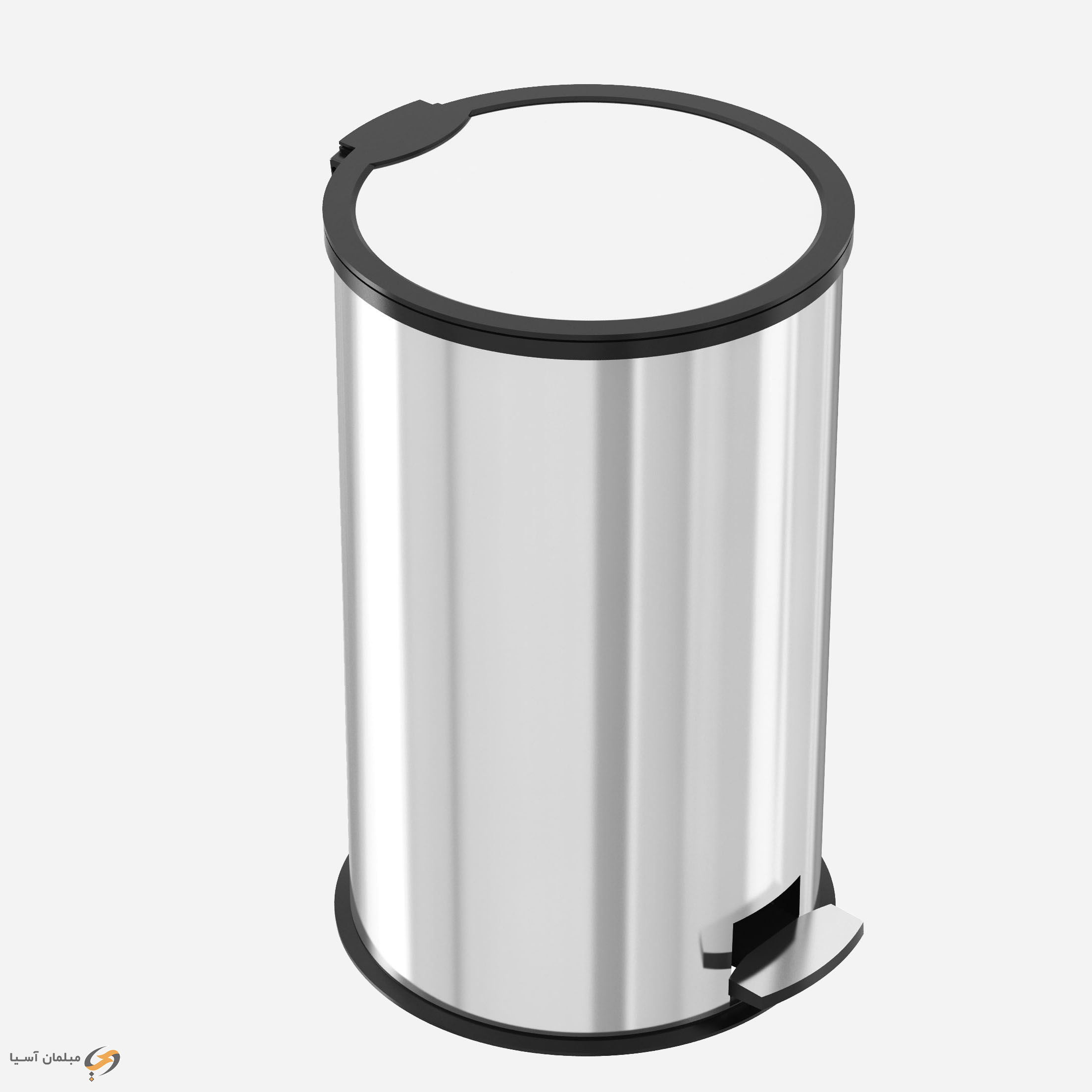 سطل زباله استیل پدال دار